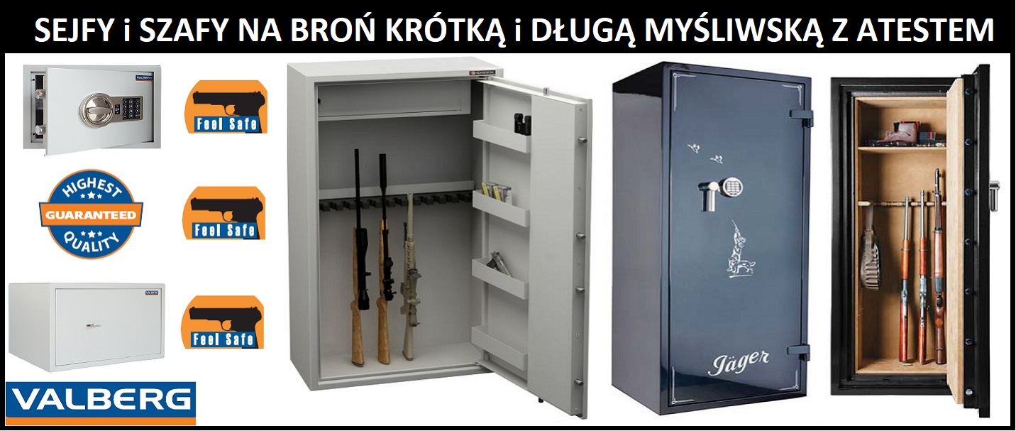 Sejfy i szafy na broń, sejf i szafa na broń krótką i długą z atestem S1 Valberg, Arsenał, Chubbsafes Sejfy i szafy na broń, sejf i szafa na broń krótką i długą z atestem S1